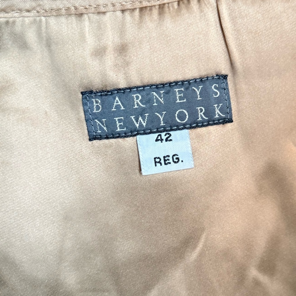 Barneys New York Brown Trench Coat - Picture 5 of 11
